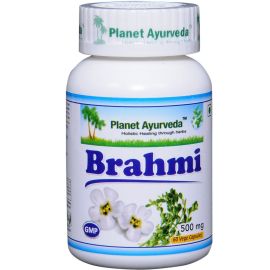 BRAHMI CAPSULES (60 capsules) by Planet Ayurveda