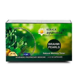 Brahmi Pearls 40 Nos by Kerala Ayurveda