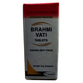 Brahmi Vati with gold (20 tablets) by Nagarjun 