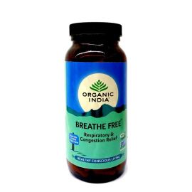 Breathe Free 180 Capsules Bottle by Organic India