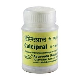 Calcipral K Tablets – 500 Tablets by Rasashala | Natural Calcium for Bone & Hair Health
