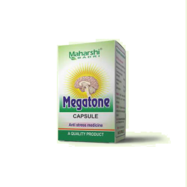 Megatone Capsules (20 Caps) – Maharshi Badri | Brain Tonic for Memory, Focus & Epilepsy Support
