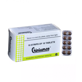 Chiniumco 100 Tabs x 1 Pack – For Heavy Bleeding during periods, bleeding in gums, piles etc