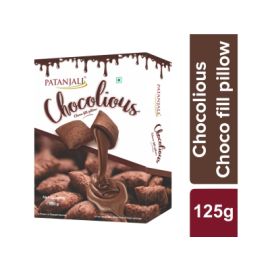 CHOCOLIOUS-CHOCO FILL PILLOW (125 GM) by patanjali