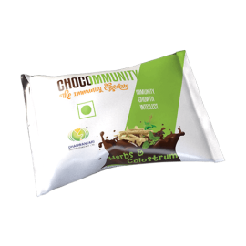 Chocommunity - The Immunity Chocolate 1 Pc, With Ashwagandha and Shankhpushpi