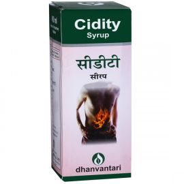 Cidity Syrup 450ml by Dhanvantari, Useful in Antacid