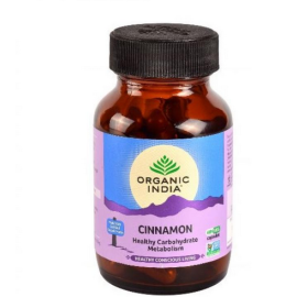 Cinnamon 60 Capsules Bottle by Organic India