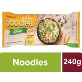 ATTA NOODLES CLASSIC - FAMILY PACK (240 GM) by patanjali
