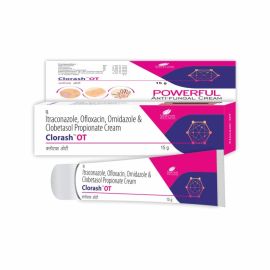 Clorash OT Cream (15gm) | Antibacterial & Antifungal Skin Protection