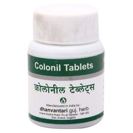 Colonil Tablet (50Tablets) by Dhanvantari, Useful in High Blood Pressure & Cholesterol