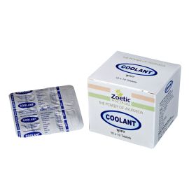 COOLANT TABLETS - 100 TAB - Safe Herbal antacid
