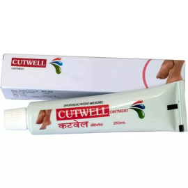 CUTWELL OINTMENT (25GM*5 PC) by Ayulabs, for Crackheals & Chilblain