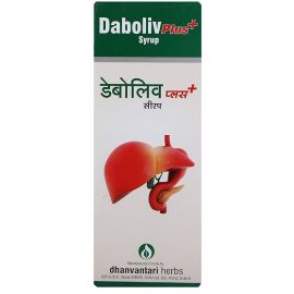 Daboliv Plus Syrup 200ml by Dhanvantari, Useful in Liver Disorder