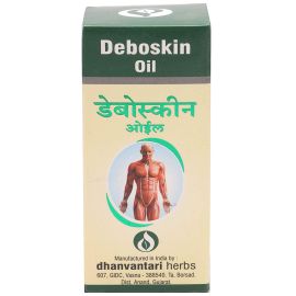 Deboskin Oil 100ml by Dhanvantari, Useful in Ringwarms, Scabies & Skin Diseases