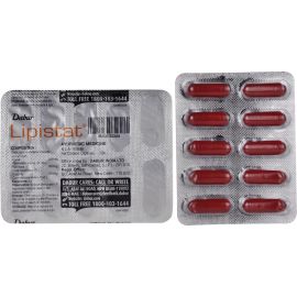 Dabur Lipistat Capsules 10 Nos x 1 Strip