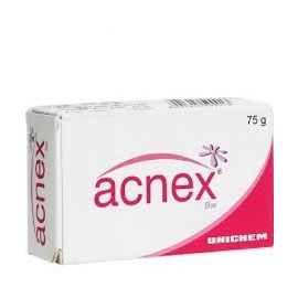 ACNEX BAR 75GM sulphonated surfactant