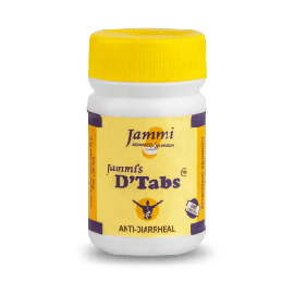 JAMMI'S D'TABS 20 Tabs,Ayurvedic Anti-Diarrhoeal