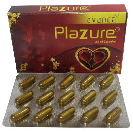 PLAZURE (30 CAPSULES) by AVANCE, Improves libido and performance