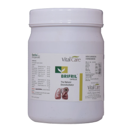 Brifril Capsule 250caps Jar Pack - The Natural Bronchodilator