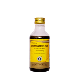 Saraswatarishtam with Gold 200ml by Kottakkal, Improves cognitive skills