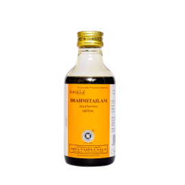 Brahmi Tailam by Kottakkal - for Hair Growth, Stress Relief & Mental Wellness - 500 ML
