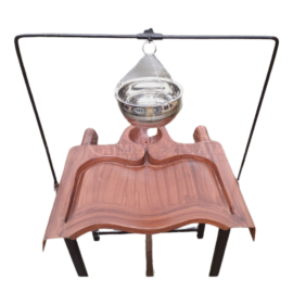 Folding Shirodhara FIBER BODY Table, with ADJUSTABLE HEIGHT