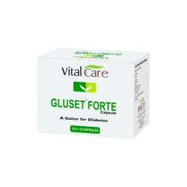 Gluset Forte Capsule 100nos - A Gaiter for Diabetes
