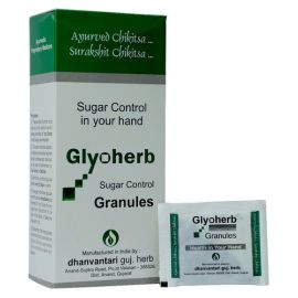 Glyoherb Granules (60 Pouch) by Dhanvantari, Useful in Diabetes