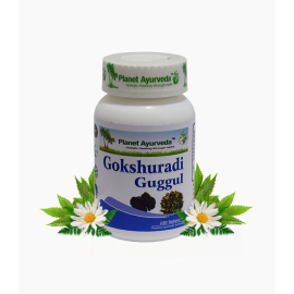 GOKSHURADI GUGGUL (120 TABLETS) by Planet Ayurveda