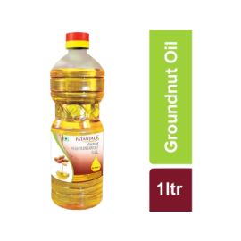 GROUNDNUT OIL (1 LTR) by patanjali