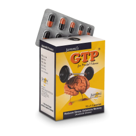 JAMMI'S GTP CAPSULE 50 Caps Box, Reduces Stress and Boosts Immunity