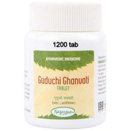 Guduchi Ghanvati (Giloy) (1200 tablets) by Nagarjun 