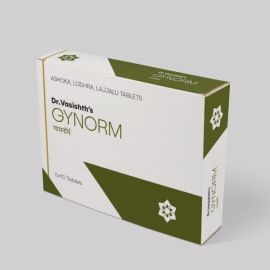 GYNORM 60 Tablets by Dr. Vasishth – Ayurvedic Women’s Health Supplement