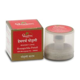 Hemagarbha Pottali 1gm by Dhootapapeshwar