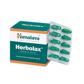 Herbolax Capsules 100nos Box, The gentle bowel regulator