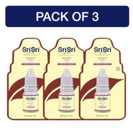 Shakti Drops - Immunity Booster, 10ml (Pack of 3) by Sri Sri