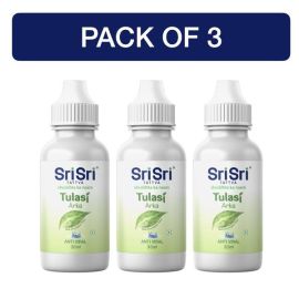Tulasi Arka - Anti Viral, 30ml (Pack of 3) by Sri Sri