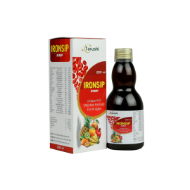 Ironsip Herbal syrup 200ml by Tarushi, Increases haemoglobin levels