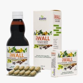 iWALL Immunity booster combo, 30 Tablets + 210ml Syrup