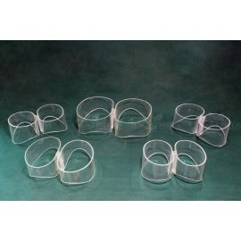 JANU BASTI YANTRA - ACRYLIC - All 5 Sizes - 5 Pairs - 10 Pcs
