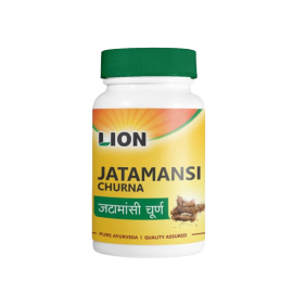 Jatamansi Churna - 80GM BY LION, Useful in Mental and Nervous disorder, Heart disease.