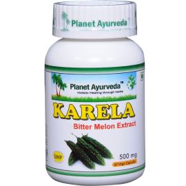 KARELA CAPSULES (60 capsules) by Planet Ayurveda
