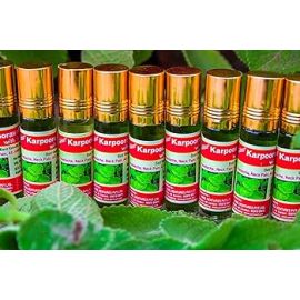 Karpooravalli Pain Balm With Aroma Oil 8ml - Pack of 10