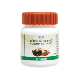 KHADIRADI VATI (80 TABLETS) by patanjali