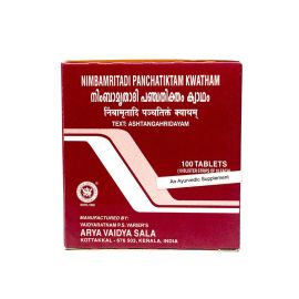 Nimbamritadi Panchatiktam Kwatham (Tablet) 100nos by kottakkal