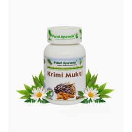 KRIMI MUKTI CAPSULES (60 capsules) by Planet Ayurveda