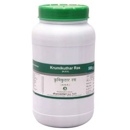 Krumikuthar Ras 500gm by Dhanvantari, Useful in Warm Infection