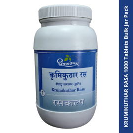 KRUMIKUTHAR RASA 1000 Tablets Bulk Jar Pack