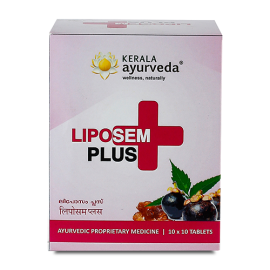 Liposem Plus Tablet 100 Nos by Kerala Ayurveda