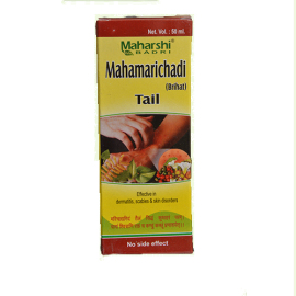 MAHAMARICHADI OIL (50 ml) by Maharshi Badri, Indicated In Skin Diseases, Scabies, Pruritis